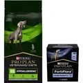Produktbild: PURINA Veterinary PVD HA Hypoallergenic Dog 11kg + PURINA PVD FortiFlora Dog 30 Beutel