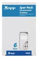 Produktbild: Kopp Profi-Pack á 6 Unterputz UP Schuko- Steckdosen Paris Arktis Weiß mit Kinderschutz - 9207.0201.1