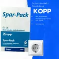 Produktbild: Kopp Paris Schutzkontakt Steckdose mit Erhöhtem Berührungsschutz 6 Stück