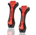 Produktbild: autogadget® Hammer 2er Notfallhammer Autozubehör Set Nothammer - mit Gurtschneider (2er Set, 2-St., 2 Stück)