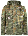 Produktbild: Rock Rebel by EMP Herren camouflage Übergangsjacke mit Print und Patches M