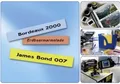 Produktbild: ORIGINAL Original Beschriftungsband Dymo 91221, 12mm x 4m, Plastik, weiß 1038379-OO