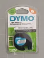 Produktbild: Dymo Etiketten Nachfüllpacks weiss/schwarz Plastic 12 mm x 4m (2177910) - 2Pack