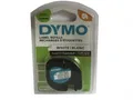 Produktbild: Dymo 91221 Etiketten Beschriftungsband schwarz auf weiß 12 mm x 4m LetraTag