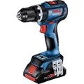 Produktbild: Bosch Professional 18V System Akku Schlagbohrmaschine GSB 18V-90 C (inkl. 2x Akkus 5.0Ah, Schnellladegerät GAL 18V-40, L-BOXX)