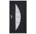 Produktbild: vidaXL Haustür Haustür Anthrazit 98x190 cm PVC (1-St)