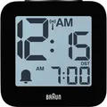 Produktbild: Braun 60077  Wecker Schwarz   Großes Display
