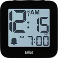 Produktbild: Braun 60077 Wecker Schwarz Großes Display