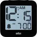 Produktbild: Braun 60077 Wecker Schwarz Großes Display