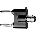 Produktbild: Telegärtner Messadapter BNC-Buchse Lamellenstecker Adapter 4mm Kontakt