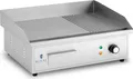 Produktbild: Royal Catering Elektro Grillplatte - 548 x 350 mm - Ribber + Flat - 3.000 W