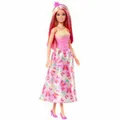 Produktbild: Mattel Barbie Royal-Puppe mit pink Haaren, HRR08
