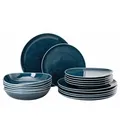 Produktbild: Rosenthal Junto Ocean Blue Porzellan Tafel Set 18-tlg. 6 Personen