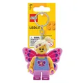 Produktbild: LEGO Kult Schmetterling Mädchen Minifigur Schlüssel Licht