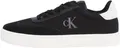Produktbild: Calvin Klein Herren Cupsole Sneaker Classic Mix Low Top, Schwarz (Black/Bright White), 43