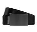 Produktbild: LLOYD Men's Belts Gürtel Herrengürtel Ledergürtel Schwarz 7854, Länge:110, Farbe:Schwarz