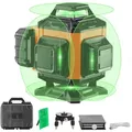 Produktbild: VEVOR Kreuzlinienlaser 30m Lasernivellier Selbstnivellierend Linienlaser 520nm±10nm Laserwellenlänge Baulaser ±0,28cm bei 10m Kreuzlaser ±3° S...