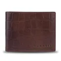 Produktbild: bugatti Lima Geldbörse aus Leder Kroko-Look, Portemonnaie mit RFID-Schutz, braun