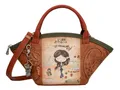 Produktbild: Anekke Peace & Love Basket Bag Handtasche Tasche Camel hellbraun Neu