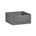 Produktbild: Zeller 14602 Aufbewahrungs Box, faltbar, Vlies, Stoff, grau, 28 x 28 x 13 cm