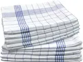 Produktbild: Dyckhoff Geschirrtuch KARO / Halbleinen - 50x70 cm, (Set, 10-tlg)