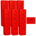 Produktbild: Schwarzkopf Igora Royal 6 x 60 ml 9-48 extra hellblond beige rot Haarfarbe Creme