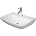 Produktbild: Duravit ME by Starck Compact Waschtisch 2343600000 weiß, 60x40cm, mit Überlauf, mit Hahnloch