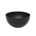 Produktbild: houseproud Volume, Metallschale, schwarz Matt,12cm Durchmesser, 6cm hoch