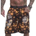 Produktbild: YAKUZA Badeshorts Skull Theme schwarz XL