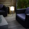 Produktbild: LED Outdoor Garten Stehlampe Leuchte 64cm E27 10W Glühbirne 3m Netzkabel