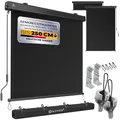 Produktbild: KESSER® Senkrechtmarkise 180x250cm Außenrollo Handkurbelmechanismus Balkonrollo Sonnen-und Sichtschutz Beschattung Sonnenschutz mit Kurbel Markisenkasten Balkon & Terrasse inkl Montageset & Abdeckung