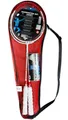 Produktbild: Badminton Set 260XT 2 Schläger weiß rot 3 Federbälle Tasche Best Sporting
