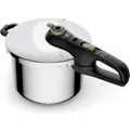 Produktbild: Tefal Secure Trendy Schnellkochtopf (22 cm, Dampfkochtopf, Edelstahl) (P2580703)
