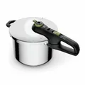 Produktbild: Tefal Secure Trendy Schnellkochtopf ohne Korb Topf Induktion Edelstahl 6 L