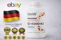 Produktbild: OstroVit Vitamin D3 4000 IE + K2 – 100 Tabs – Hochdosiert - Immunsystem
