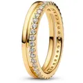 Produktbild: Pandora Fingerring Damen-Doppelband Goldfarben goldfarben 52/16,6