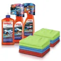 Produktbild: SONAX XTREME CERAMIC ACTIVE SHAMPOO+QUICK DETAILER+SPRAY VERSIEGELUNG+12 TÜCHER