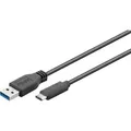 Produktbild: Wentronic Goobay USB 3.0 SuperSpeed Kabel > USB-C, 1 m - USB 3.0-Stecker (Typ A) > USB-C Stecker (67890)