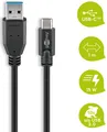 Produktbild: USB 3.1 CA1SW - USB 5 Gb/s Kabel, C Stecker auf A Stecker, 1 m