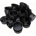 Produktbild: Kopp UP Gerätedose, Durchmesser: 70 mm, Tiefe: 35 mm, schwarz, IP20 25 Stück