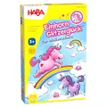 Produktbild: HABA Einhorn Glitzerglück: Der Wolkenschatz – Würfel- & Sammelspiel mit 60 Glitzerkristallen für 2-4 Spieler ab 3 Jahren, Geschenk für Einhorn-Fans – 2011190001