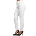 Produktbild: Tazzio High-waist-Jeans F107 Damen Skinny Fit Jeanshose weiß 36