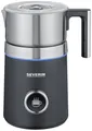 Produktbild: Severin SM 3587 SM 3587 Milchaufschäumer Edelstahl (gebürstet), Schwarz (matt) 500W