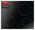 Produktbild: Amica EC 744 000 C, Schwarz, Integriert, 60 cm, Keramik, Glaskeramik, 4 Zone(n)