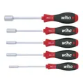 Produktbild: Wiha Schraubendreher Set SoftFinish Sechskant-Steckschlüssel 5-tlg.