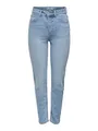 Produktbild: ONLY Female Straight-Fit Jeans ONLEMILY Hohe Taille Gerade geschnitten Knöchellang Jeans