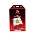 Produktbild: Hoover H63 Staubsaugerbeutel, Originalersatzteil, Mikrofaser, Pure EPA, geruchsabsorbierendes Aktivkohlesystem, kompatibel mit Hoover Bodenstaubsaugern, 4 Stück