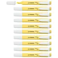 Produktbild: STABILO - Textmarker - swing cool Pastel - 10er Pack - pudriges Gelb