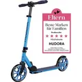Produktbild: HUDORA Scooter Up 200 - klappbar, höhenverstellbar, mit Ständer - Roller Tretroller Cityroller - Cyan - Blau