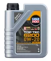 Produktbild: Motoröl LIQUI MOLY 20780 Top Tec 6200 0W-20 1 Liter ACEA C5 Ford Porsche C20 VW